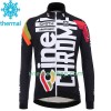 Fietskleding (Fietsshirt Lange Mouw + Lange Koersbroek) 2017 Cinelli Chrome N001 Winter Thermal Fleece